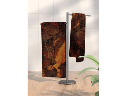 Ručník s potiskem Anime Hasič