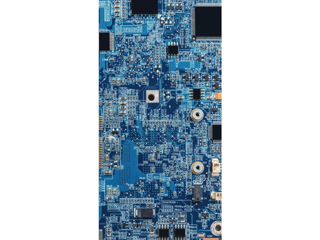 Ručník s potiskem Blue motherboard