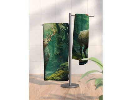 Ručník s potiskem Epický jelen