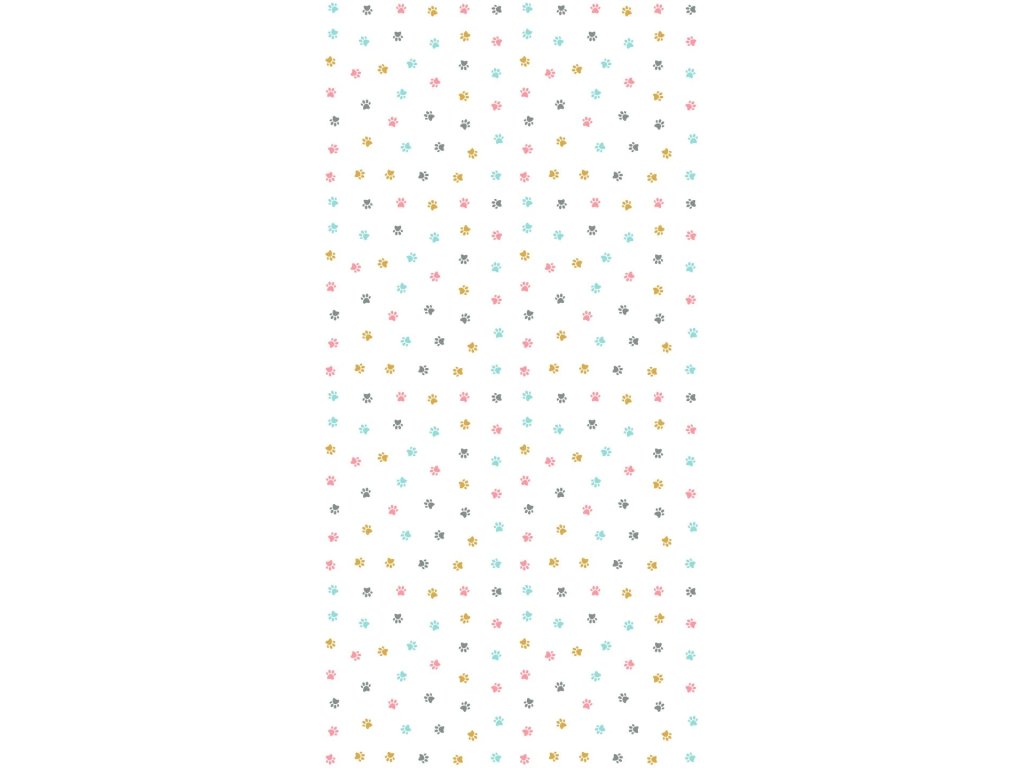 Ručník s potiskem Kočičí stopy