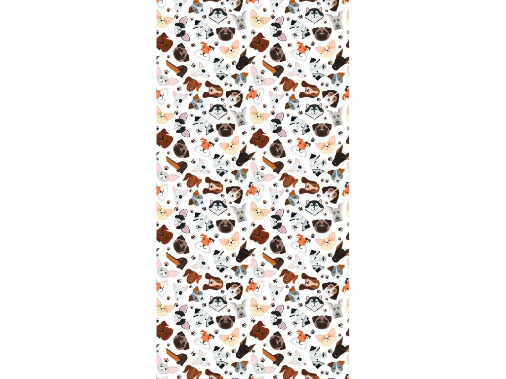 Ručník s potiskem Psí svět