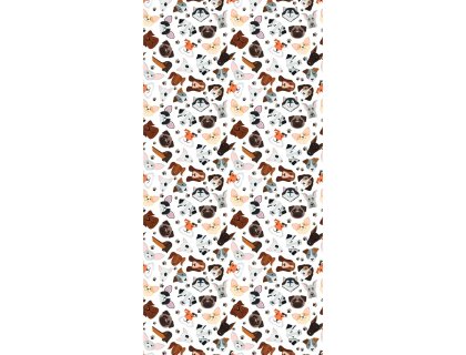 Ručník s potiskem Psí svět