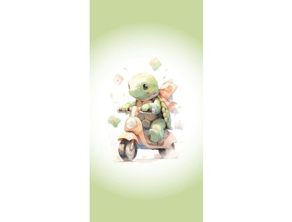 Ručník s potiskem Želvička