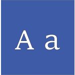 Sada polštářků s potiskem Výukový Slabikář 32 Ks