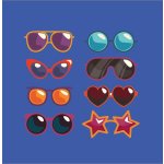 Sada polštářků s potiskem Výukový Slabikář 32 Ks