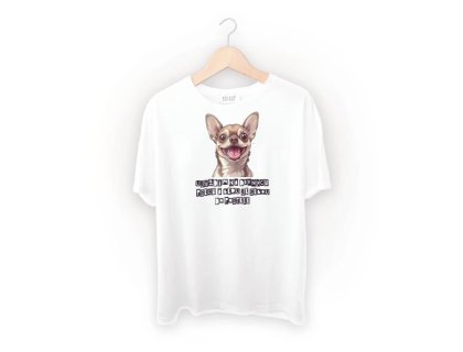 Spací triko s potiskem Divnej pes 3