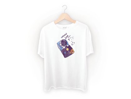 Spací triko s potiskem Astronaut