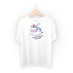 Spací triko s potiskem Jednorožec