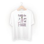 Spací triko s potiskem Každý den je Pondělí