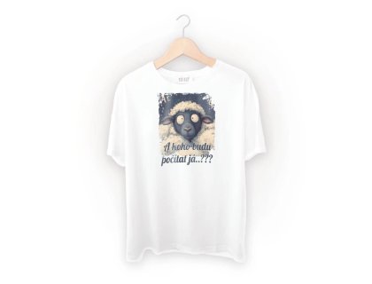 Spací triko s potiskem Koho spočítám já?