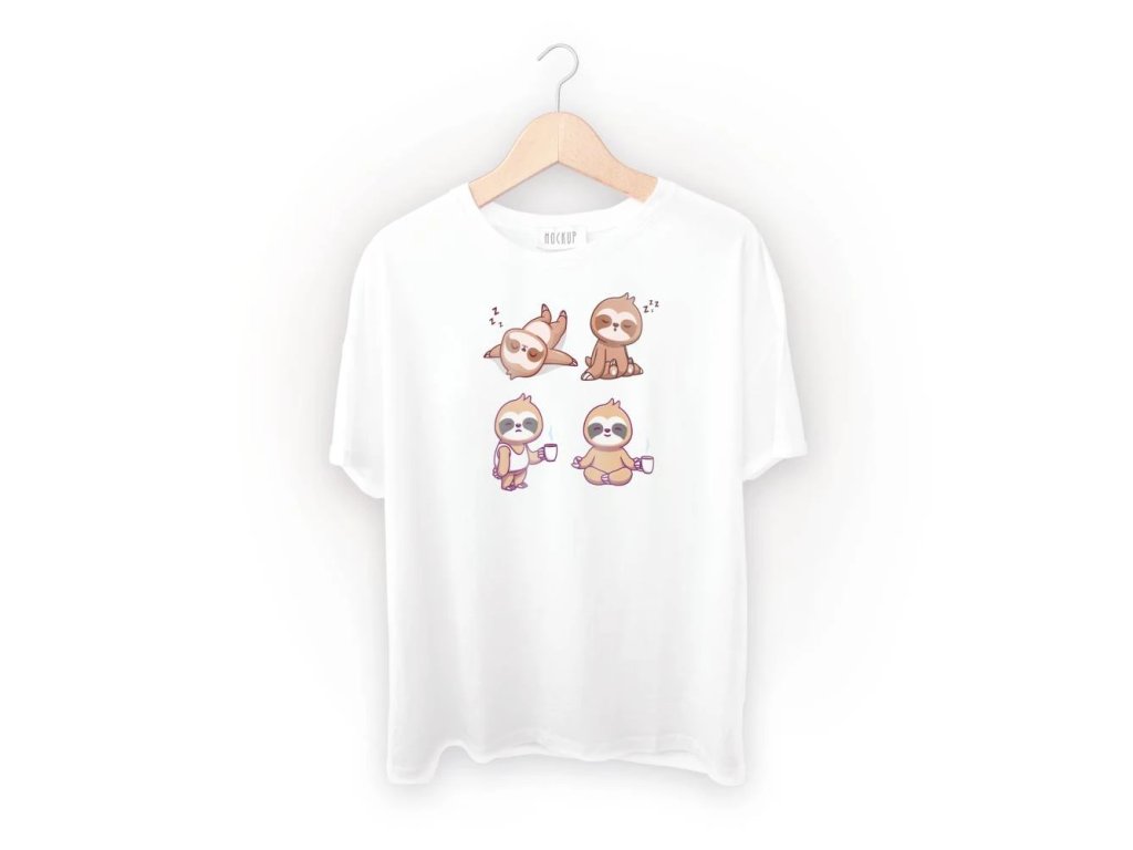 Spací triko s potiskem LENOVSTAL