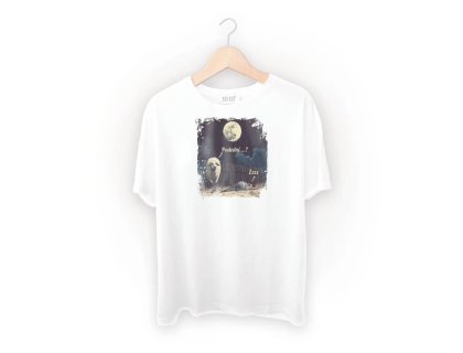 Spací triko s potiskem Poslední ovečku