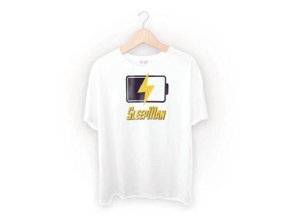 Spací triko s potiskem SleepMan