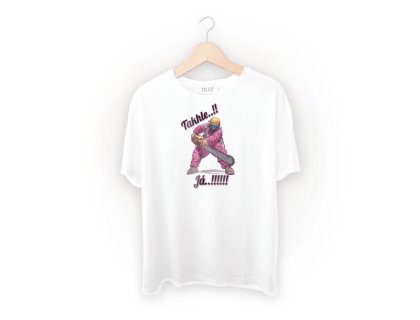 Spací triko s potiskem Takhle spinkám já