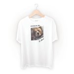 Spací triko s potiskem Vstávám jen za jídlo