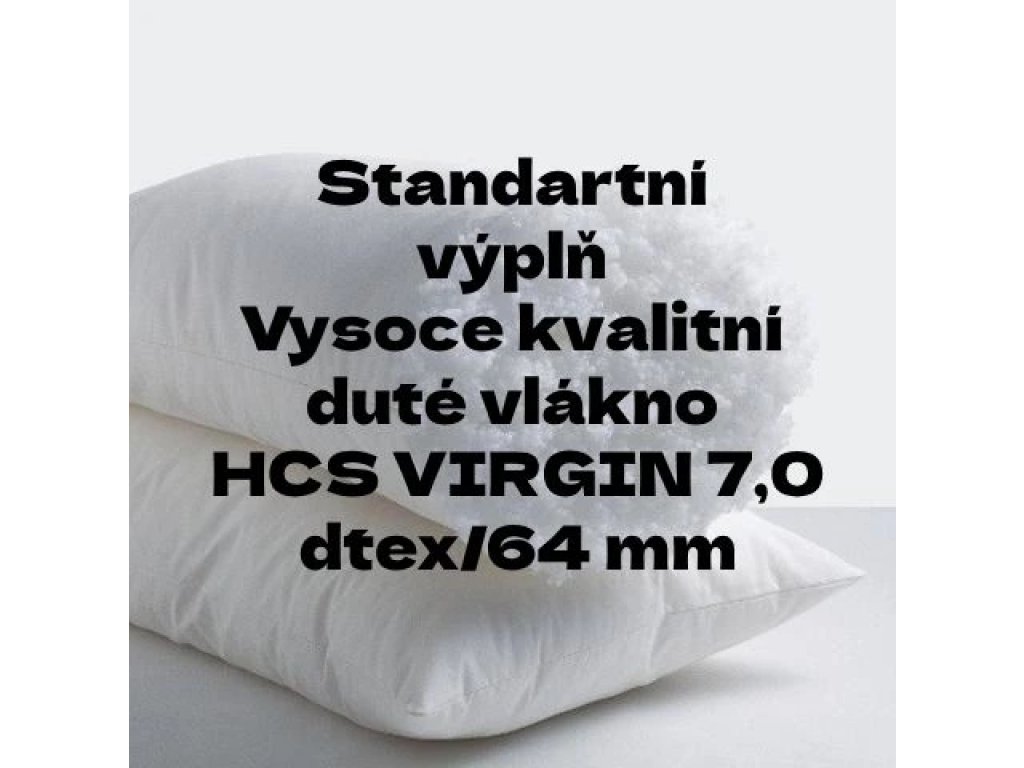 TEST PRODUKTU POLŠTÁŘ VARIACE VÝPLNÍ ZATÍM NEDOSTUPNÉ