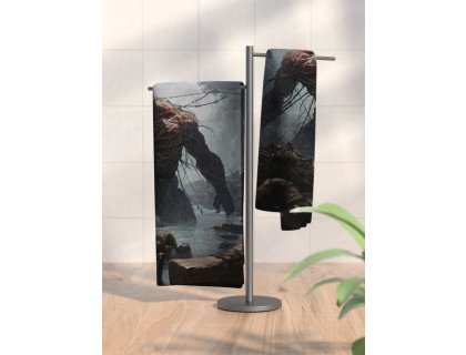 Ručník s potiskem Gigant Kusari styl AoT