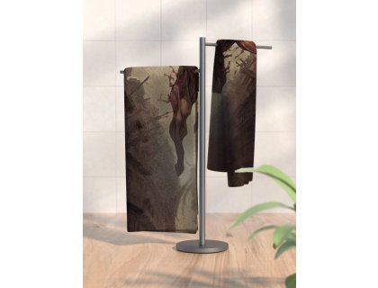 Ručník s potiskem Gigant Tobigeri styl AoT