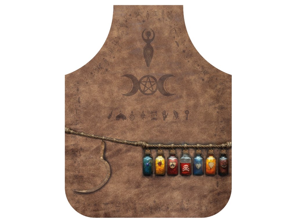 Zástěra s potiskem Pravá čarodějnice