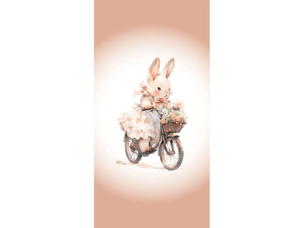 Ručník s potiskem Králíček