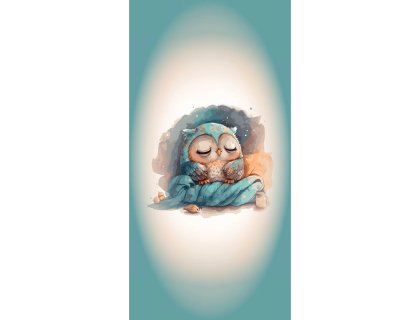 Ručník s potiskem Sovička vodovky