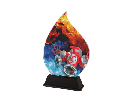 Barevná akrylátová trofej rozdělovač ACFIREM5