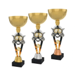 Barevná akrylátová trofej s držákem v motivu hasičské helmy ACUPSILVM51