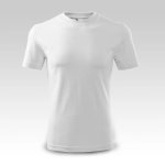 Bílé tričko s vlastním potiskem