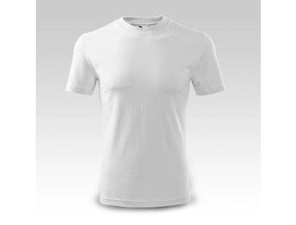 Bílé tričko s vlastním potiskem