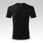 Černé tričko s vlastním potiskem