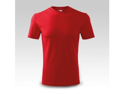 Červené tričko s vlastním potiskem