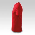 Červené tričko s vlastním potiskem