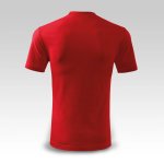 Červené tričko s vlastním potiskem