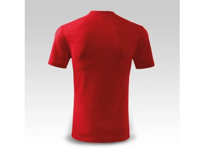 Červené tričko s vlastním potiskem