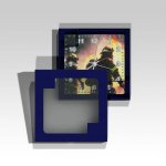 Čtvercové hasičské hodiny Zásah 2