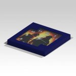 Čtvercové hasičské hodiny Zásah 6