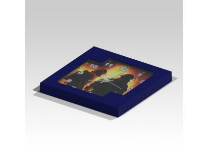 Čtvercové hasičské hodiny Zásah 6