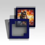 Čtvercové hasičské hodiny Zásah 7