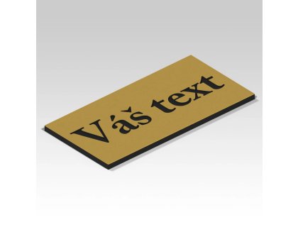 Gravírovaný štítek