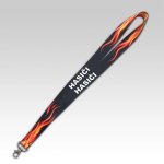 Hasičská klíčenka Oheň s karabinkou