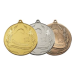 Hasičská medaile 45 mm s hasičskou helmou