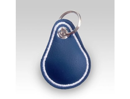 Hasičská klíčenka vyšívaná motiv Plamen