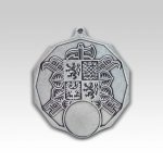 Hasičská medaile 70mm se znakem SH ČMS a štítkem a závěsným uchem 22409