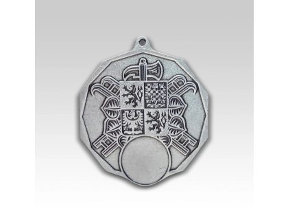 Hasičská medaile 70mm se znakem SH ČMS a štítkem a závěsným uchem 22409