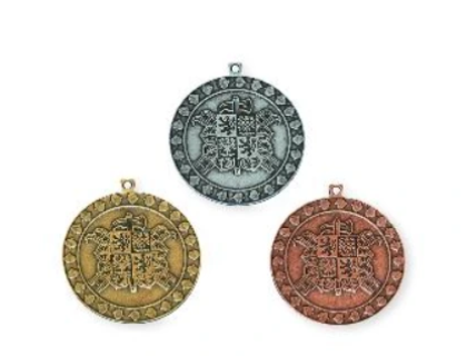 Hasičská medaile 70mm se znakem SH ČMS a závěsným uchem