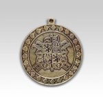 Hasičská medaile 70mm se znakem SH ČMS s uchem 22408