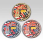 Hasičská medaile oheň a SDH barvená