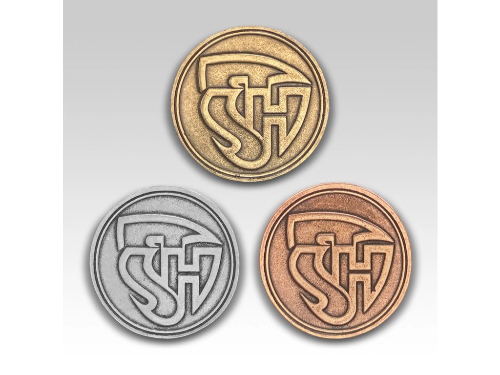 Hasičská medaile SDH nebarvená