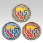 Hasičská medaile SDH barvená