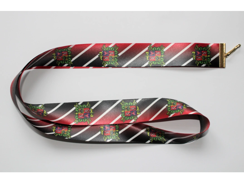 Hasičská stuha hasičský znak s koncovkou na klips